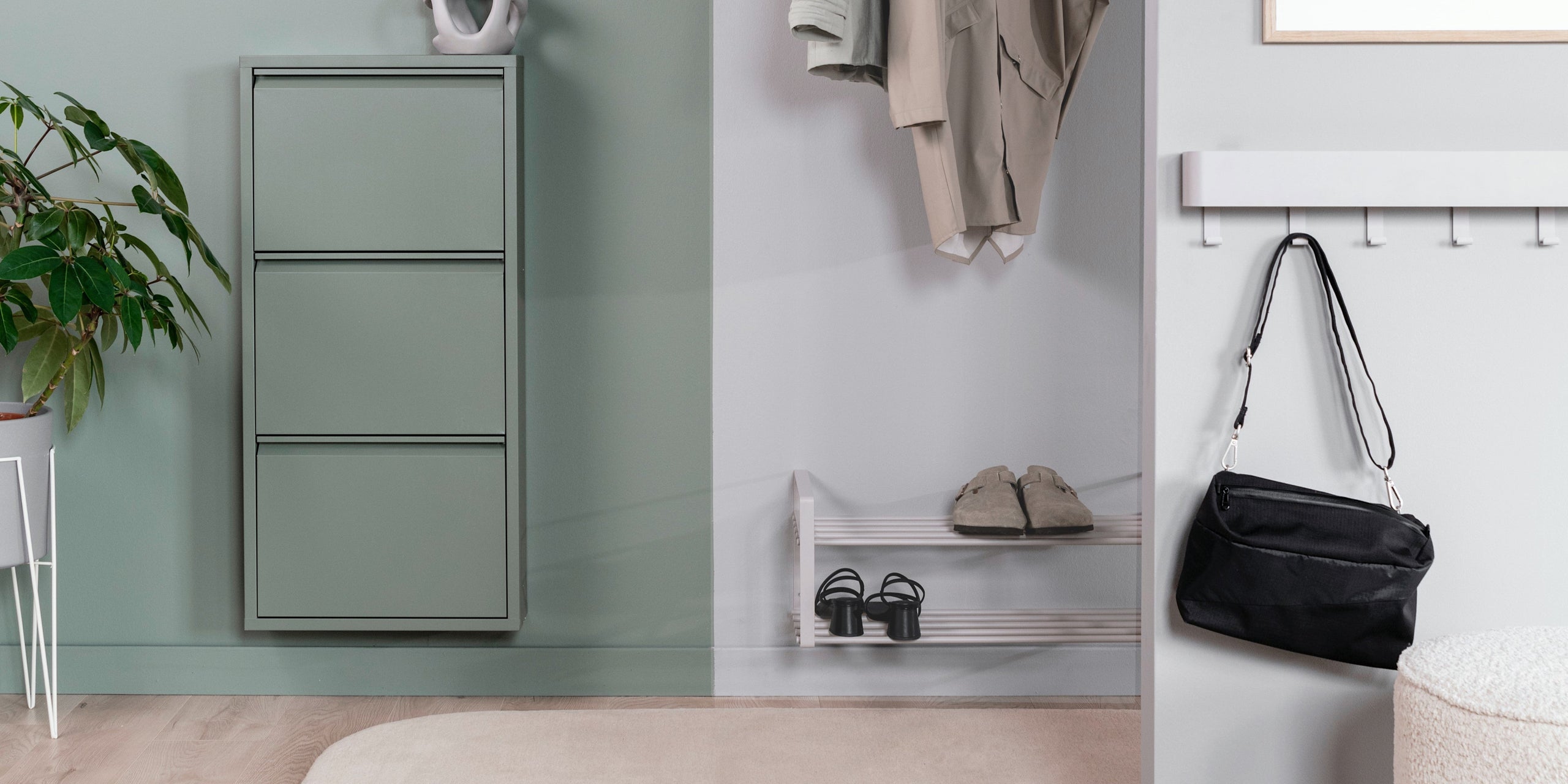 Geef je hal een industriële look met deze woonitems