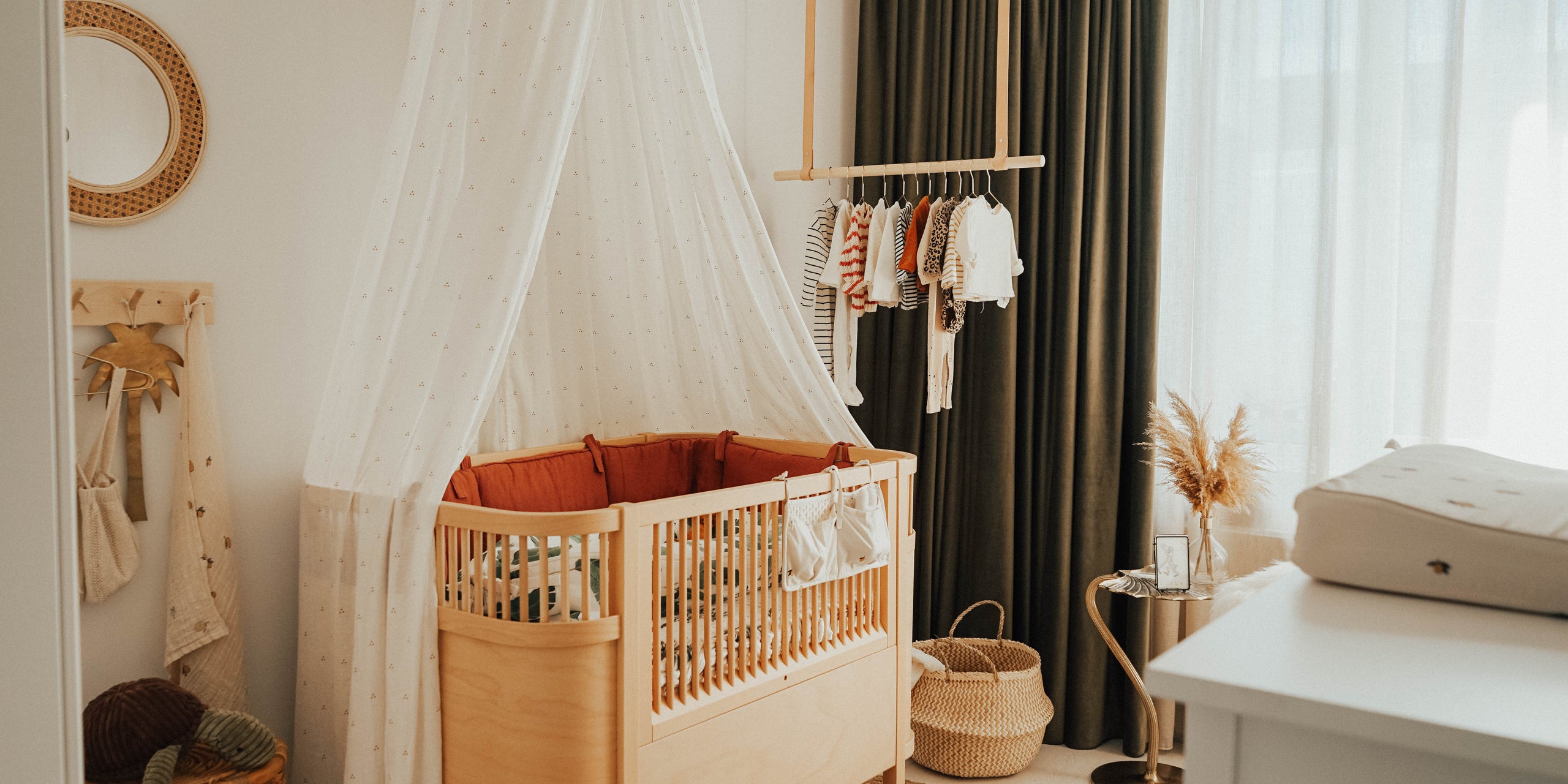 Inspiratie: de bohemian babykamer van influencer Rosanna