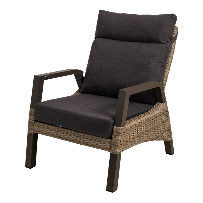 Lesli Living Loungestoel Treviso Mountain - taupe