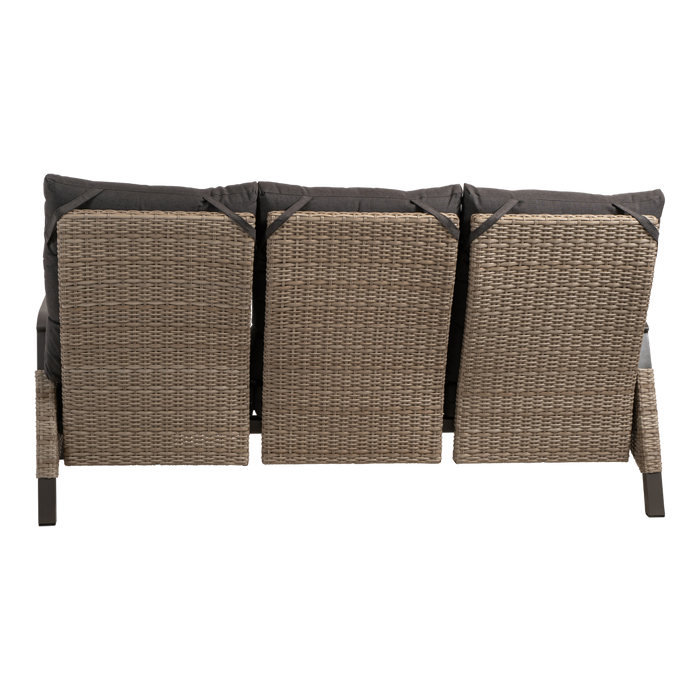 Lesli Living Loungebank Treviso Mountain - taupe
