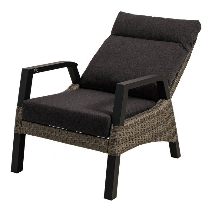 Lesli Living Loungestoel Treviso Brick - bruin