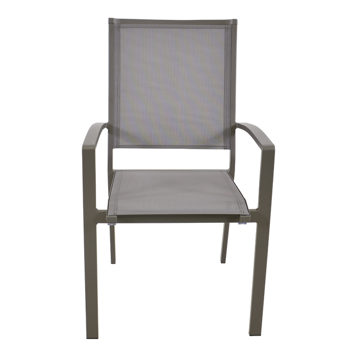 Lesli Living Stapelstoel Mojito Pardo - grijs