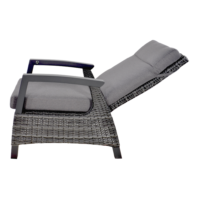 Lesli Living Loungestoel Prato Forte - grijs