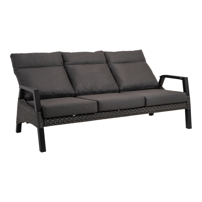 Lesli Living Loungebank Treviso Forte - antraciet