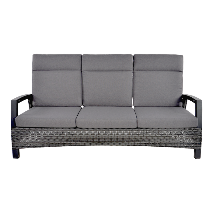 Lesli Living Loungebank Prato Forte - antraciet