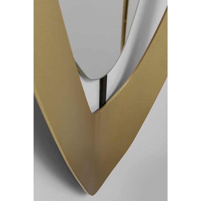 Kare Design Metro Spiegel goud 105x57cm