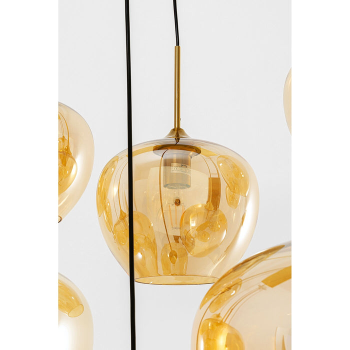 Hanglamp Sphere 10 amber Kare Design