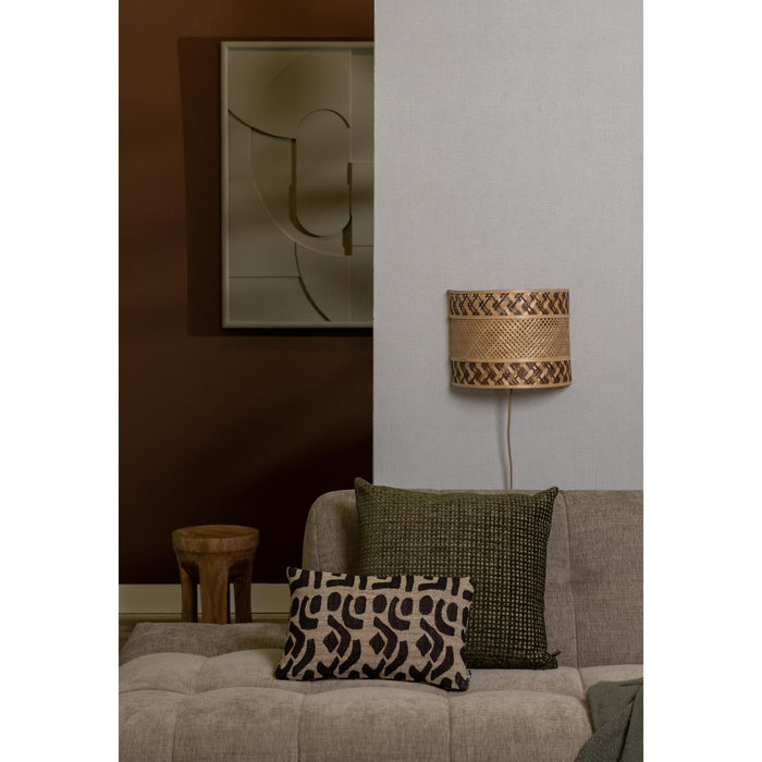 GOOD&MOJO Wandlamp Langkawi - Naturel - Ø32cm