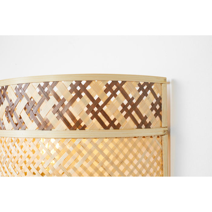 GOOD&MOJO Wandlamp Langkawi - Naturel - Ø32cm