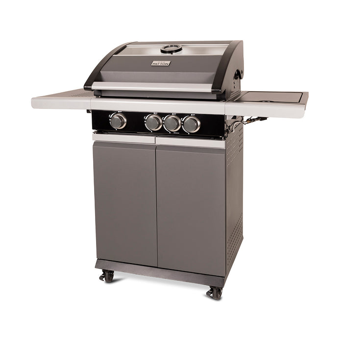 Patton Patio Pro Chef 3+1 Gasbarbecue - Frozen Grey