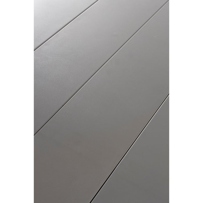 Housecraft Living Alban Tuintafel Rechthoekig 220x100 cm Metaal Grijs