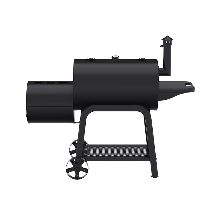 Patton Smoker Houtskoolbarbecue Oklahoma - Zwart