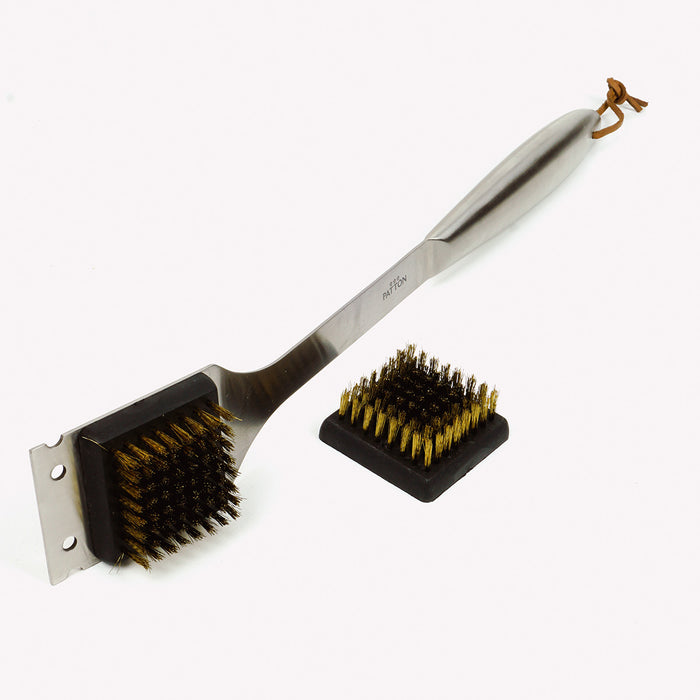 Patton Solid RVS BBQ Schoonmaakborstel