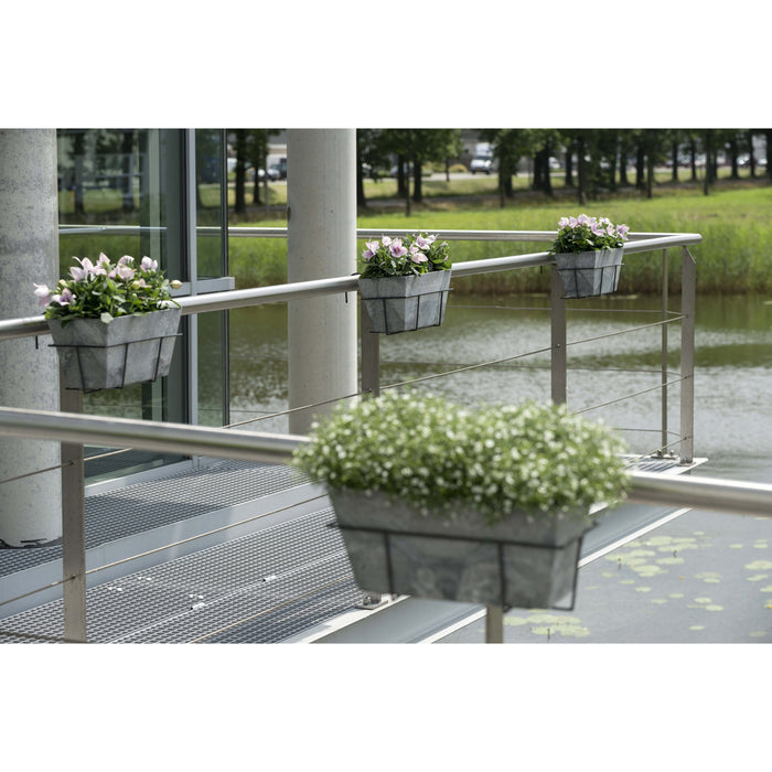 Artstone Balkonbak Ella - 74x17 - Oak