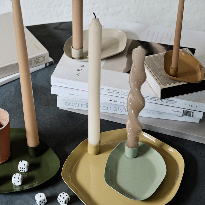 Broste Copenhagen Mie Kandelaar S - Rainy Day Grey