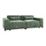 by fonQ Velura 2-zitsbank - Chenille - Groen