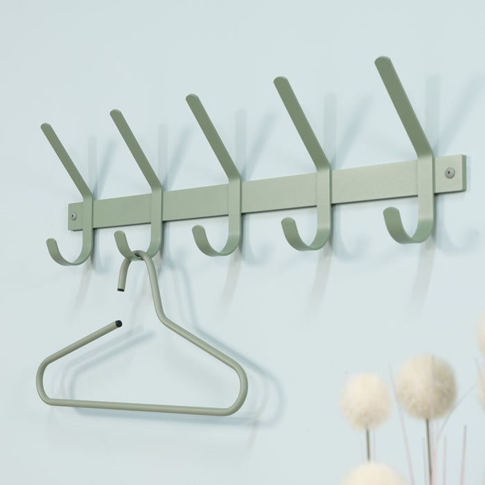 Spinder Design kapstok Dexter 5 - Dusty Green - 5 haken