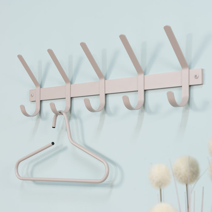Spinder Design kapstok Dexter 5 - Silky Taupe - 5 haken
