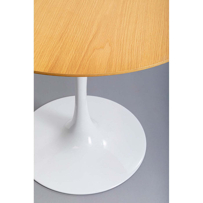Kare Design Invitation Tafel 90 Cm - Eiken - Wit