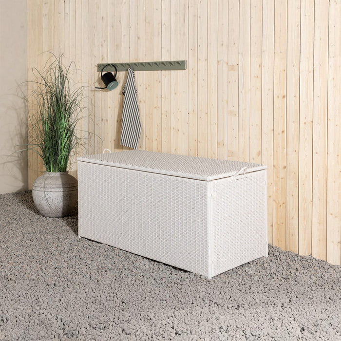 Fjôrd - Kussenbox Wit 130cm - Rotan - London