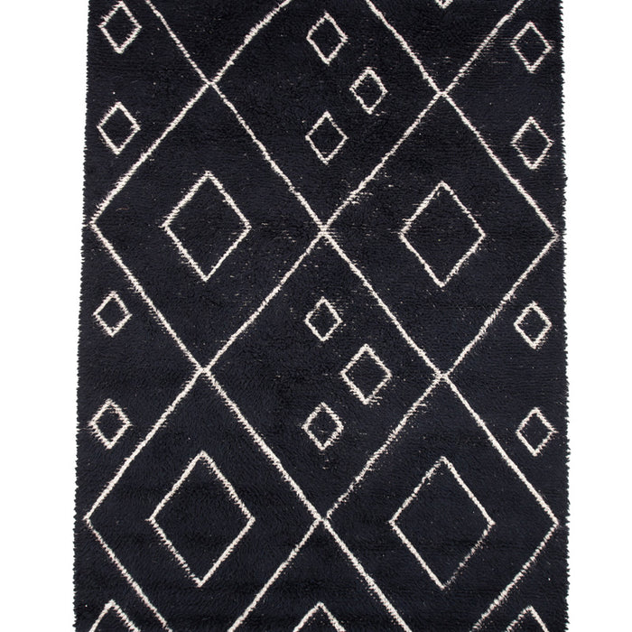 Fjôrd - Vloerkleed Zwart - 200x300cm - David