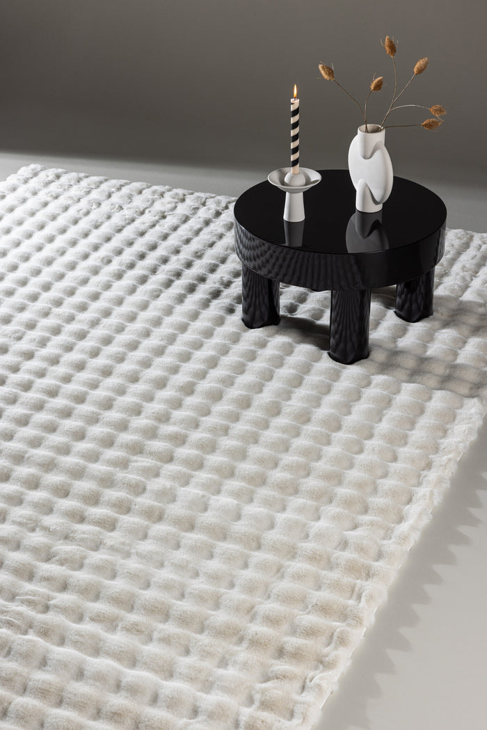 Fjôrd - Vloerkleed Wit - 160x230cm - Novis