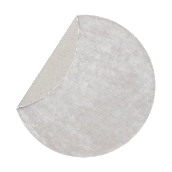 Fjôrd - Vloerkleed Zilver - Ø200cm - Indra