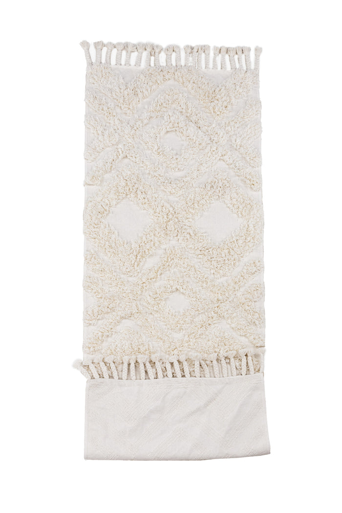 Fjôrd - Vloerkleed Wit - 200x70cm - Hilma