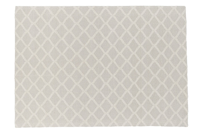 Fjôrd - Vloerkleed Off White - 230x160cm - Cloudy