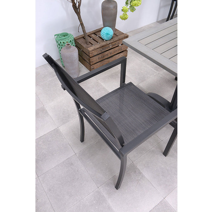 Garden Impressions Moon - Adana tuinset 7-delig donker grijs