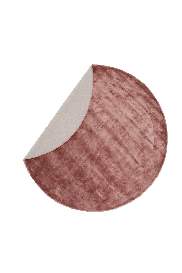 Fjôrd - Vloerkleed Dusty Roze - Ø200cm - Indra