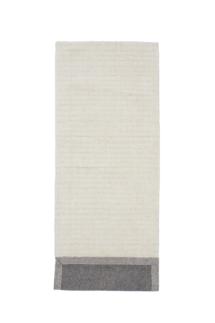 Fjôrd - Vloerkleed Wit - 200x70cm - Milton