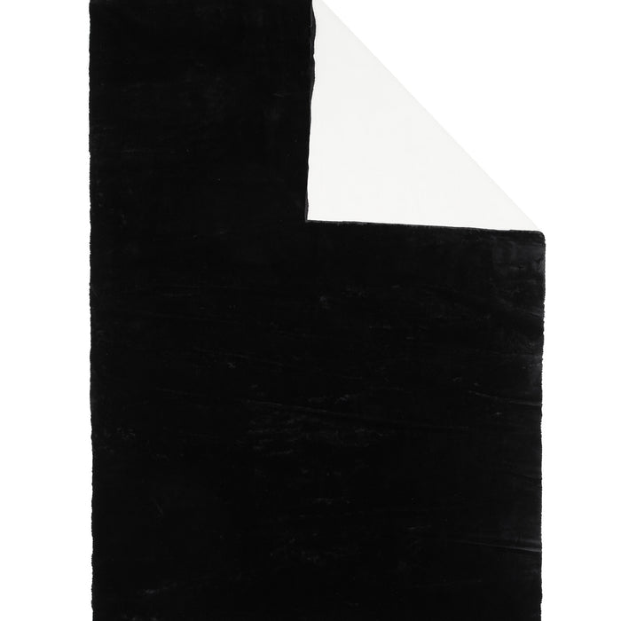 Fjôrd - Vloerkleed Zwart - 200x300cm - Nina