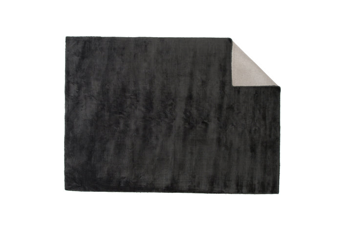 Fjôrd - Vloerkleed Donkergrijs - 200x300cm - Indra