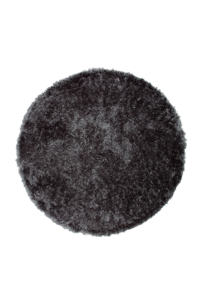 Fjôrd - Vloerkleed Donkergrijs - Ø200cm - Natta