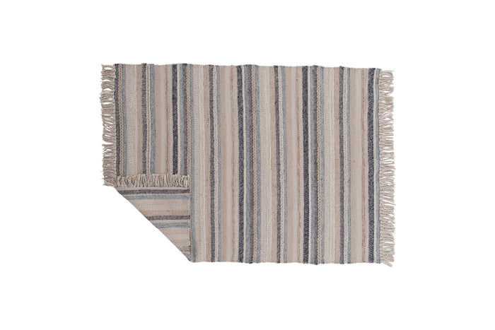 Fjôrd - Vloerkleed Beige|Blauw - 170x240cm - Gudha