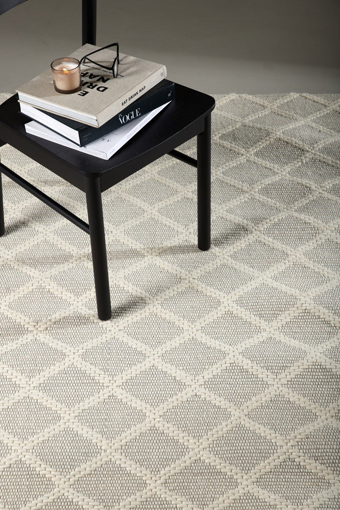 Fjôrd - Vloerkleed Off White - 200x300cm - Cloudy