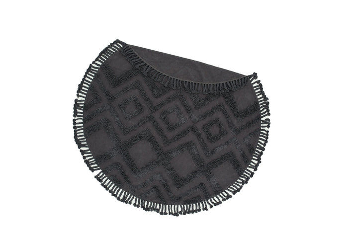 Fjôrd - Vloerkleed Grijs - Ø200cm - Hilma