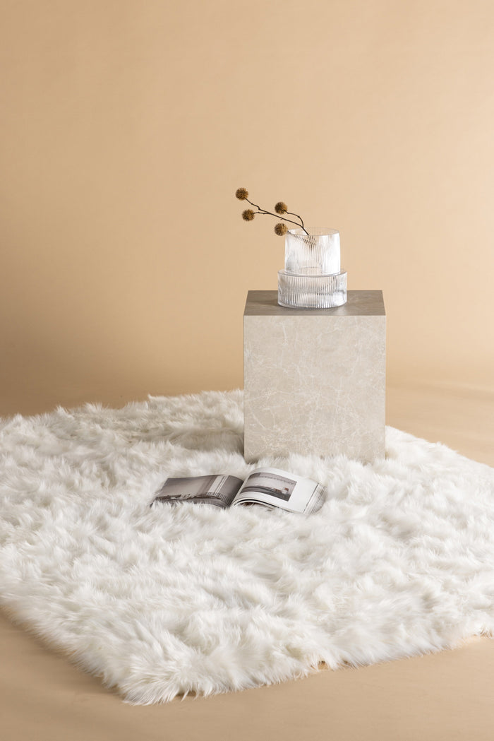 Fjôrd - Vloerkleed Wit - 230x160cm - Katy Fur