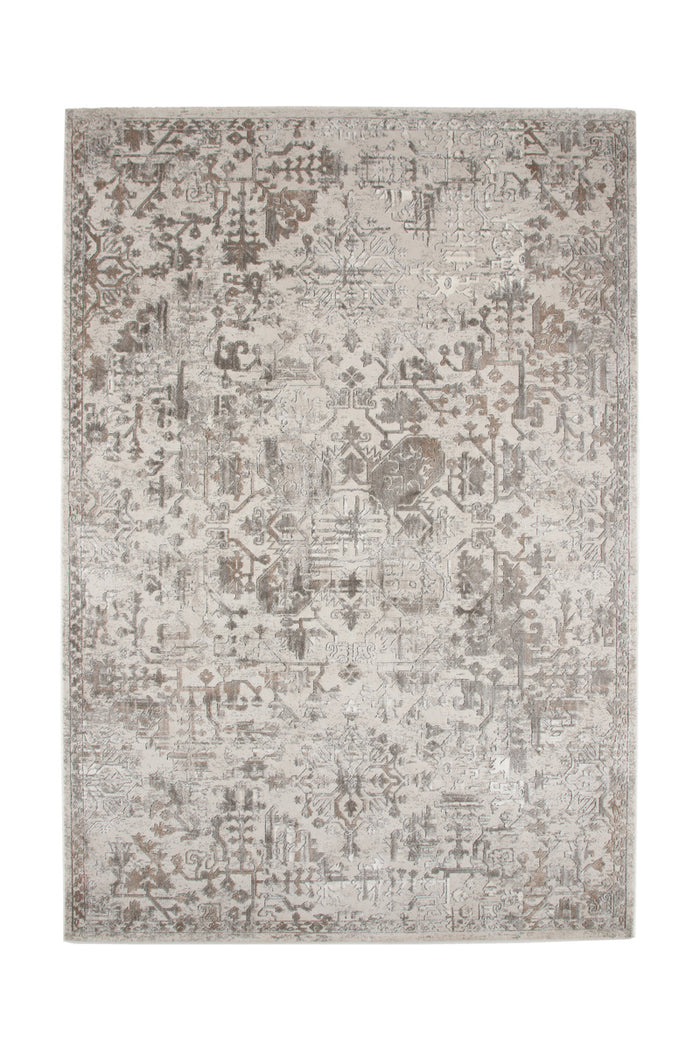 Fjôrd - Vloerkleed Zilver - 230x160cm - Cleo