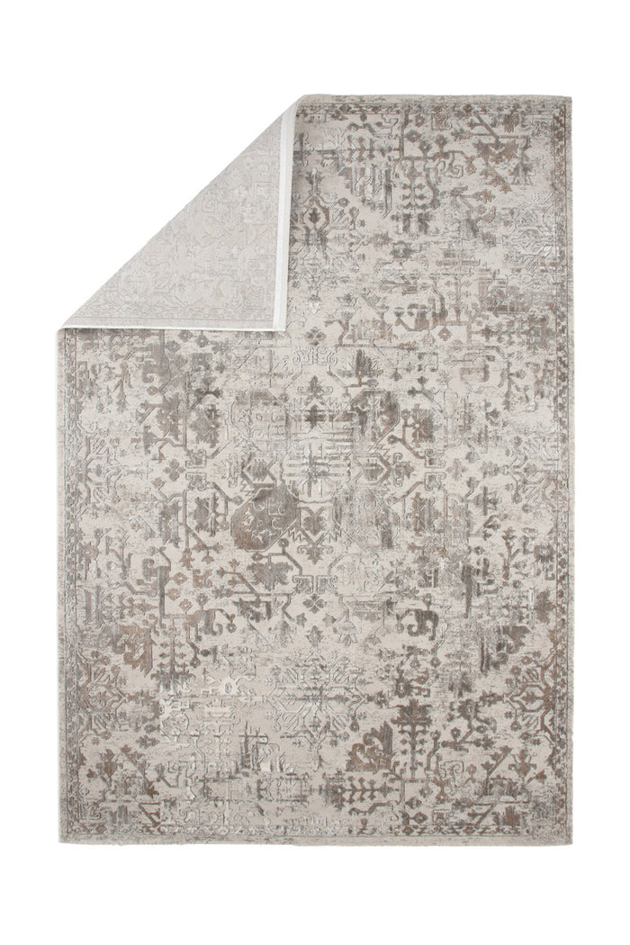 Fjôrd - Vloerkleed Zilver - 230x160cm - Cleo