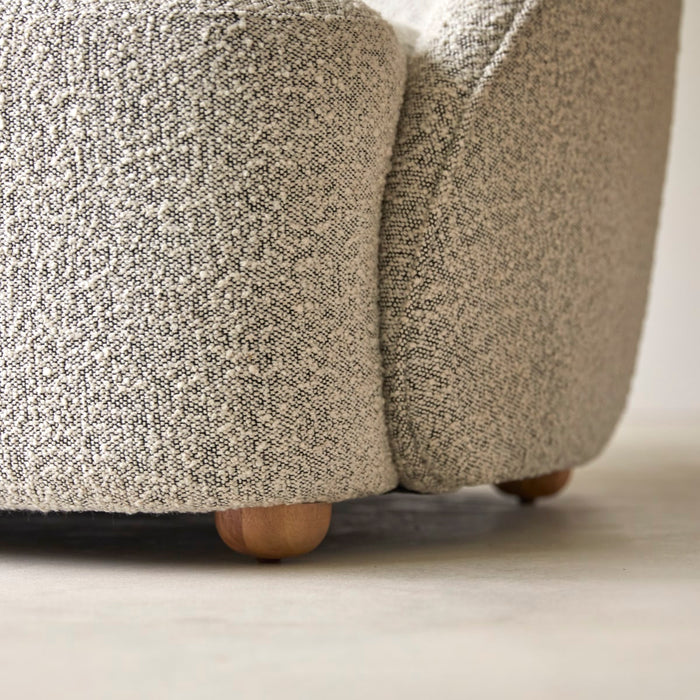 Tikamoon - Soren bank van acacia en grijze stof