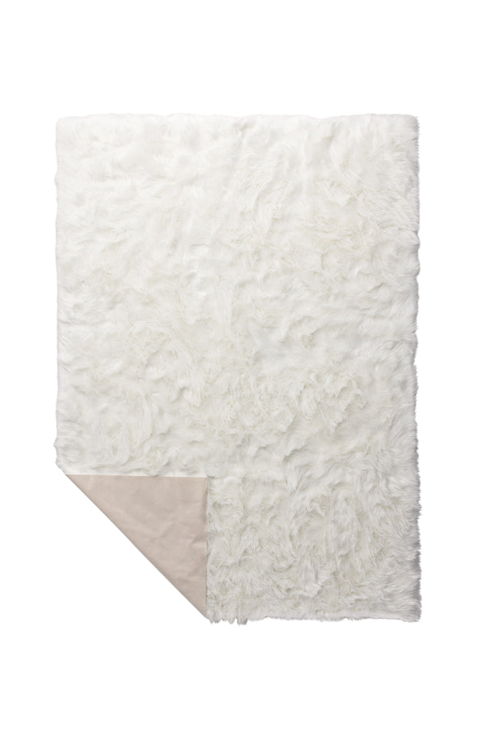 Fjôrd - Vloerkleed Wit - 230x160cm - Katy Fur