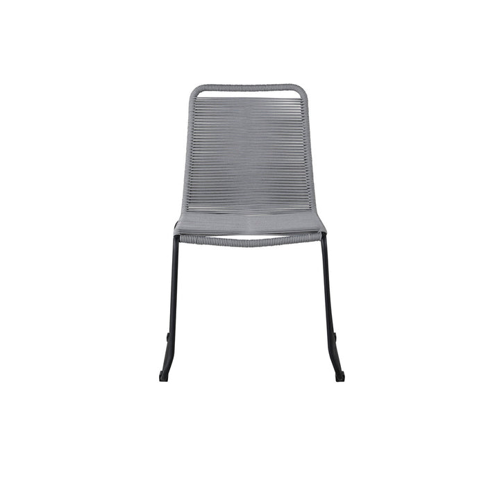 Fjôrd - Tuinstoel Grijs - Touw - Lindos - Set van 2