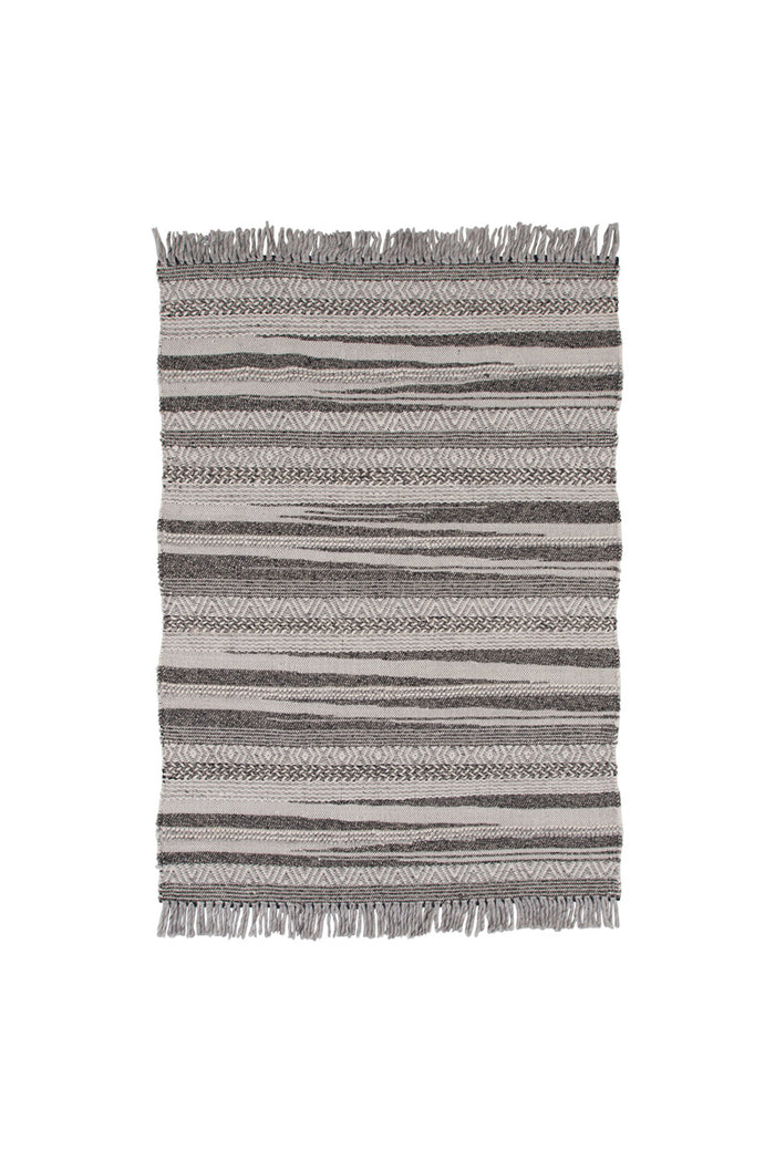 Fjôrd - Vloerkleed Donkergrijs - 200x300cm - Alwar