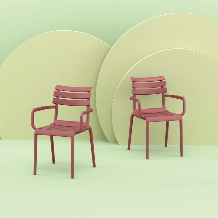 Paris tuinstoel - marsala