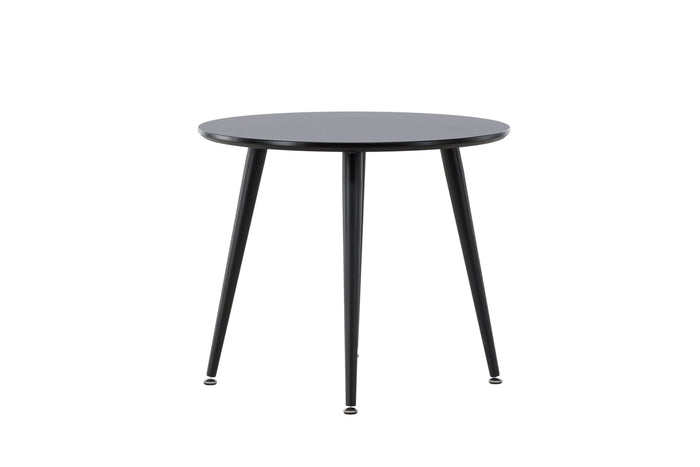 Fjôrd - Kindertafel Zwart Ø60cm - MDF - Plaza