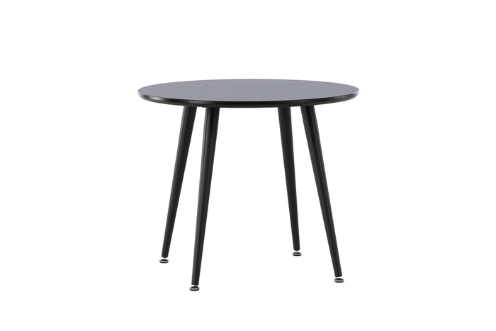 Fjôrd - Kindertafel Zwart Ø60cm - MDF - Plaza
