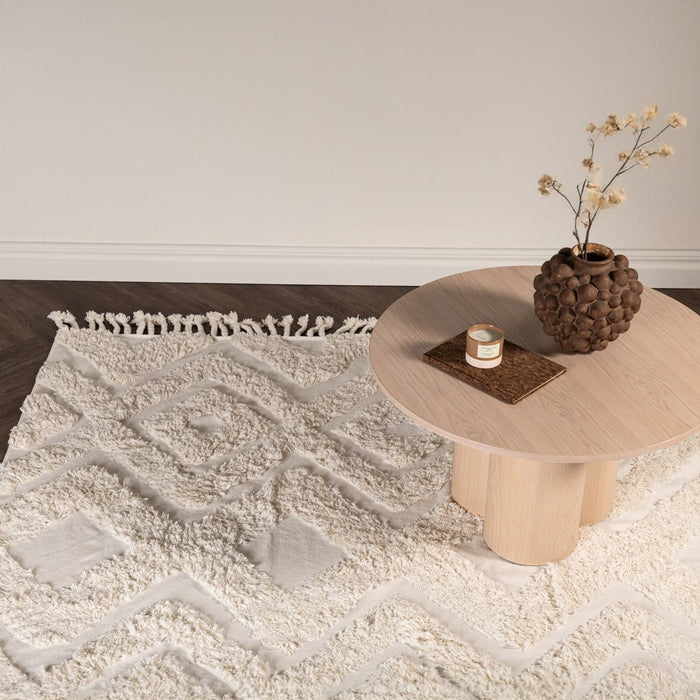 Fjôrd - Vloerkleed Wit - 200x300cm - Hilma