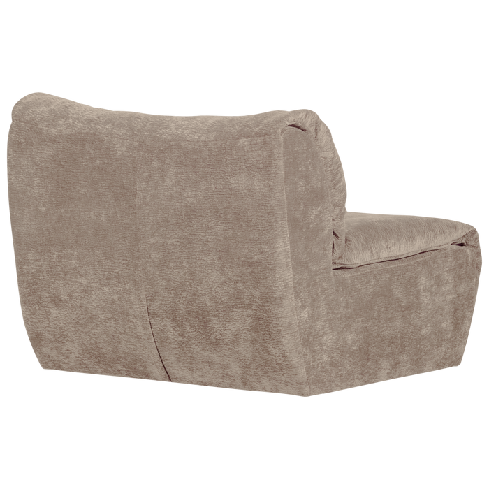 WOOOD Baggy 1-Zits Element - Zand - 3D Chenille - 81x91x101